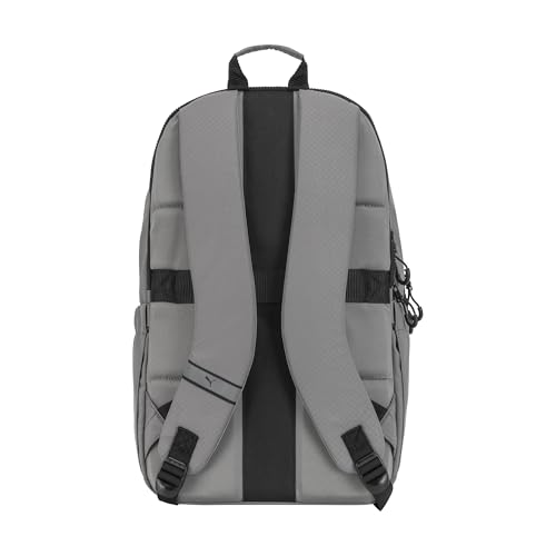 Image of PUMA Women's Stellar Backpack with Luggage Strap, Padded Adjustable Straps & Water Bottle Pockets, Cast Iron, One Size