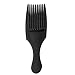 Produktbild Fingerstyler Afro Kamm Haar Styler Haarkamm aus Kunststoff, Schwarz