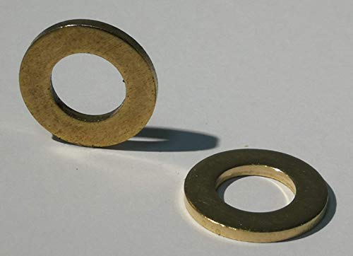 Arandelas de latón de 25 piezas - DIN 125 Forma A Material...