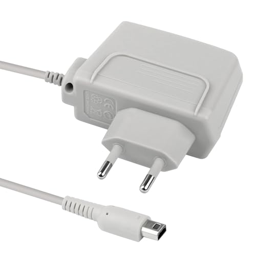 Chargeur pour 3DS/2DS/DSi, Adaptateur Secteur Chargeur pour Consoles New 3DS XL/3DS XL/New 2DS XL/2DS XL/DSi XL/DSi, Secteur AC d’Alimentation Portable, Câble de...