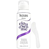 Koas Hair Removal Mousse, Cloud Sense Smooth Hair Removal Spray, Gentle Body Skin-Softening Hair Remover Cream For Legs, Arms & Underarms, For Women & Men, Easy to Use (1PC)