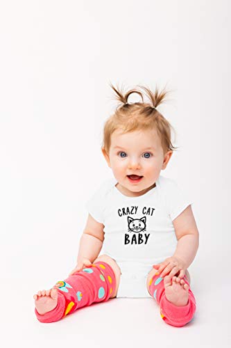 Cute Kitten Crazy Cat Baby - Funny Baby Essentials Bodysuit- Newborn Girl Clothes Boy Outfits4