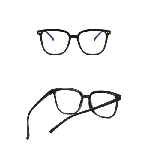 Image of 4pack Blue Light Blocking Glasses,Fashion Glasses for Non Prescription Glasses Clear Lens Eyeglasses (4pack Black+blackclear+clear+gray)