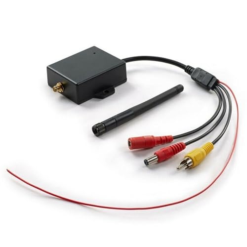 Cámaras de Marcha Atrás 2X WiFi Transmisor Inalámbrico Módulo Coche Cámara De Respaldo AV Video Vista Trasera Kits Negro Cámara de Marcha atrás para Coche