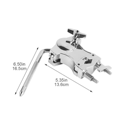 Support à pince de tambour en alliage pour bloquer et stabiliser vos fixations - 5