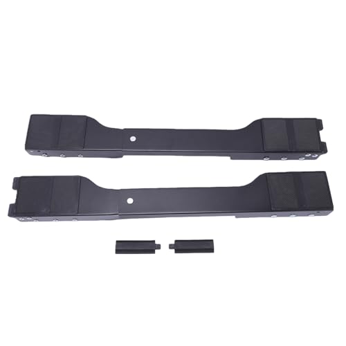 Curseur de déplacement d'appareils extensible robuste Zunate à roulettes noires - 7