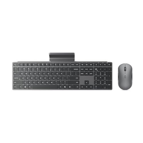 Lenovo 700 Modern Wireless Keyboard & Mouse Combo, 2.4 GHz...