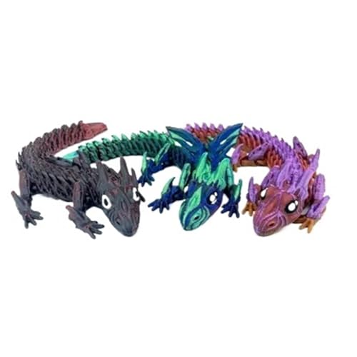 3PC The Majestic Dragon - Movable one-piece 3D printing