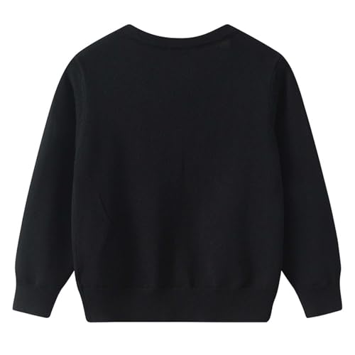 Girl's Cardigan Long Sleeve Button Down Knitted Cardigan V Neck Comfortable Soft Cute Sweater Outwear4