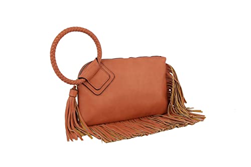 Image of Womens Clutch Purse Wristlet Wallet Evening w /Hand Strap Casual Formal Vegan Leather - Metro Muse