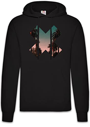 Sweat-shirt California Urban Backwoods chaud avec poche kangourou et capuche ajustable
