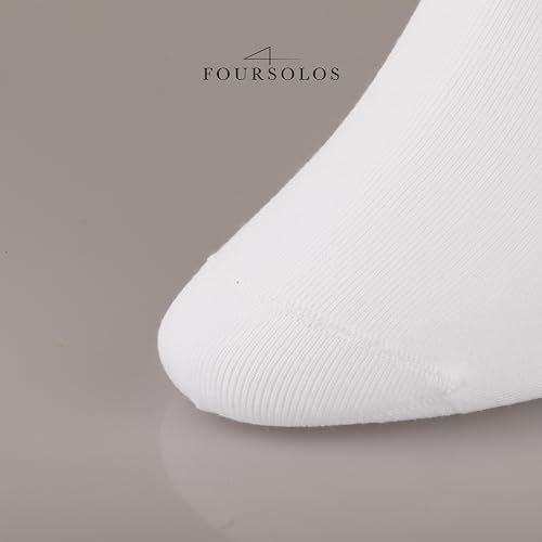 Image of Women's Bamboo Viscose Ankle Socks - 5-Pack Soft Breathable Lightweight Everyday Size 6-9, Black White and Gray