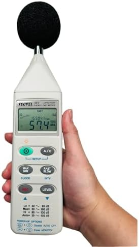 TECPEL DSL-331 Digital Sound Level Meter Data Logger Data Logging dB Noise Recorder