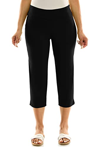 Zac & Rachel Women's Pull-on Slim Leg Crop Pant2