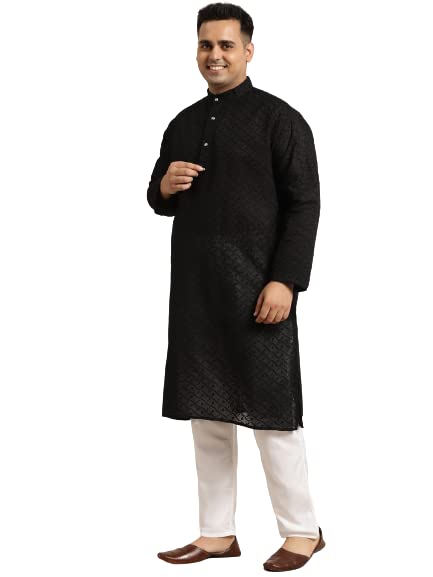 Image of SOJANYA (Since 1958) Men's Silk Blend Dark Green Kurta & Silk Blend Nehrujacket With Off White Churidar Pyjama Set