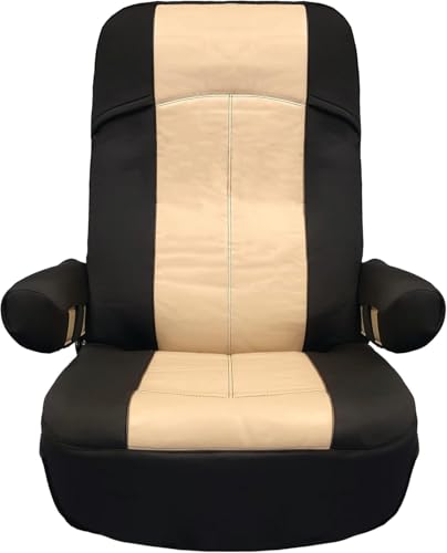 RV Designer GripFit+ Motorhome 2 Seat Covers (2-Pack) - Flexible GripFit+ Design – Class-A RV -...