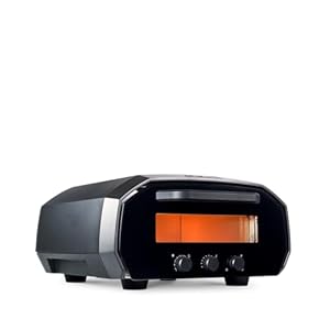 Ooni Volt 12 Electric Pizza Oven - Indoor & Outdoor Versatile Electric Oven, Pizza Cooker with Stone, Indoor and Outdoor Toaster Oven Countertop, Portable Pizza Oven, Cook 12 Inch Pizzas and More Ooni Volt 12 Electric Pizza Oven Indoor Outdoor Versatile Electric Oven Pizza Cooker with Stone Indoor and Outdoor Toaster Oven Countertop Portable Pizza Oven Cook 12 Inch Pizzas and More