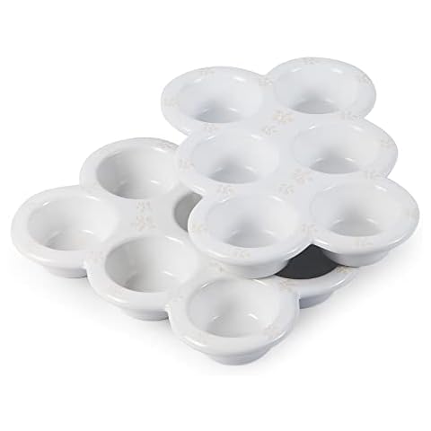 Wisenvoy Muffin Pan Cupcake Pan Ceramic Muffin Tin Cupcake Tin Popover Pan Muffin Pans Nonstick 6 Cupcake Tray Cover
