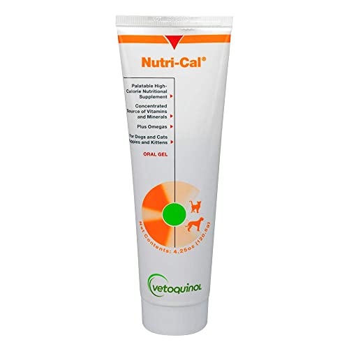 Vetoquinol Nutri-Cal 4.25 Oz - High Calorie Supplement for Cats a...
