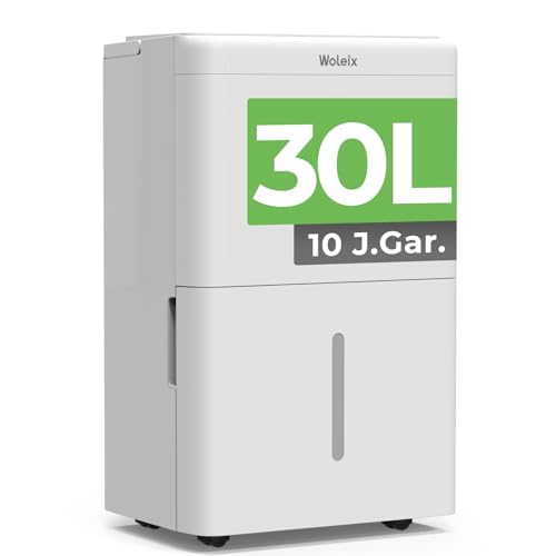 Woleix Luftentfeuchter elektrisch 30L, Entfeuchter elektrisch...
