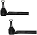 Detroit Axle - Front End 10pc Suspension Kit for 2004-2012 Chevrolet Malibu, 2005-2010 Pontiac G6, 2007-2009 Saturn Aura 2 Lower Control Arms 4 Outer Inner Tie Rods 2 Sway Bars 2 Boots Replacement