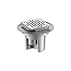 SIPHON Einstellbarer Hartplatz 100x100 Delabie -Ausgang Ø40-682001