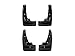 WeatherTech Custom No Drill Splash Guard MudFlaps for Kia Sportage - Front & Rear Set (110138-120138), Black