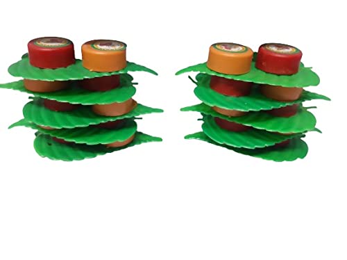 advancedestore kumkum powder betal Leaf model Set Small (7.5 cm x 4 cm) (pack of 10) moq 1