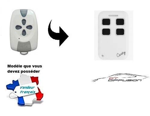 DEA TR Mio marquage dea sur Fond Gris remplacée par Carty R - Envoi Gratuit en France - Multi fréquence de 280 à 868 MHz pour Code Fixe et Rolling Code - pour Portail ou Porte de Garage