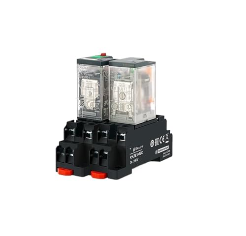 Relais intermédiaire RXM2LB2BD avec base JD 2P7 DC24V pour automatisme - 2