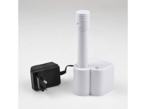 Girmi GT02 Wiederaufladbare Reibe, 12 W, 2 Edelstahlwalzen, Weiß/Rot