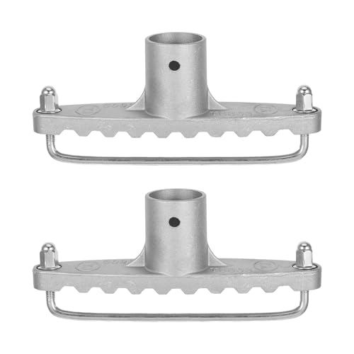 OSOLADY モップヘッドクランプ 2個 - 旧式ストリングモップ用交換クリップ - 木製床ワックスがけ家庭用クリーニング用ハンドルアクセサリー