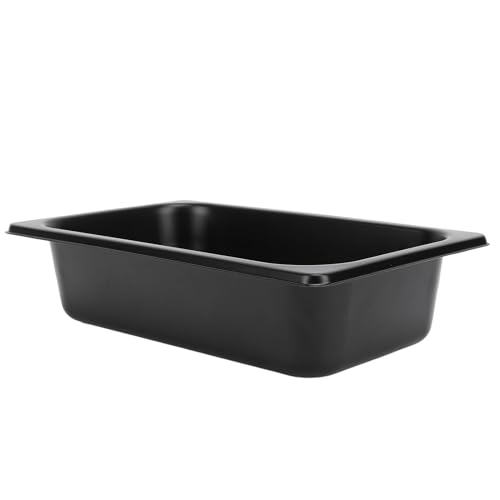 Fregadero de acero rectangular negro para la cocina de barcos y campers 3
