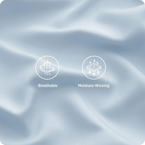 Image of Bedsure PureWoven 100% Rayon Derived from Bamboo, Twin Bed Sheets, 3 Pieces