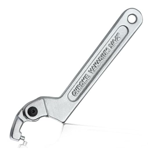 Adjustable C Spanner Hook Wrench Tool