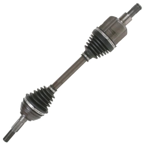 Image of Detroit Axle - 2pc 4WD Front CV Axles for Chevrolet Trailblazer GMC Envoy XL XUV Buick Rainier Isuzu Ascender Saab 9-7x Bravada, CV Axle Shafts Assembly Replacement
