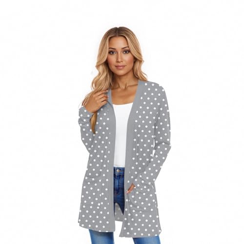 Long Cardigans for Women Lightweight Open Front Thin Cute Fall Cardigan with Pockets Dressy Long Sleeve Tops2