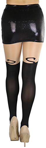 Image of ToBeInStyle Women's Cute Thigh High Printed Character Tights