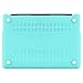 MOSISO Compatible with MacBook Air 13 inch Case (Models: A1369 & A1466, Older Version 2010-2017 Release), Protective Plastic Hard Shell Case & Keyboard Cover & Screen Protector, Turquoise
