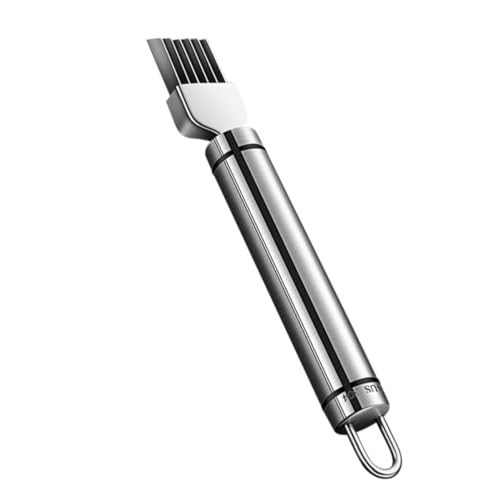 HOMSFOU Cortador Diseño Profesional de Acero Inoxidable Cebollín de 304 Antideslizante Fácil de Usar y para Verduras y Cebollas en Cocina