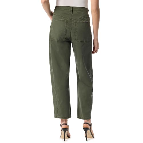 Jessica Simpson Women's Relaxed Barrel Zip Front Wide Leg Ankle Standard3