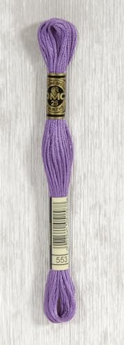 Image of DMC 6-Strand Embroidery Cotton Floss, Violet