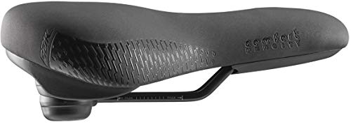 Selle de ville confortable DDK D050 Comfort Density noire vélo