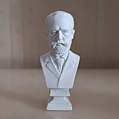 BESPORTBLE Miniatura Estátua de Busto 10 Pcs Pequeno Famoso Personagem Escultura Clássica Resina Est