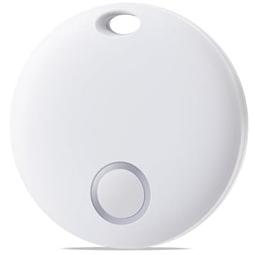 Reyke Smart Tag, Air Tracker compatibile con Apple Find My (solo iOS), localizzatore per gatti, chiavi, bagagli, valigie, portafogli, impermeabile IP67, 1 pezzo