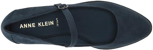 Anne Klein Women's Sissy Mary Jane Flat, Navy, 7 | Image 4