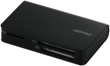 Amazon | iBUFFALO カードリーダー/ライター ブラック Black 黒 2倍速 