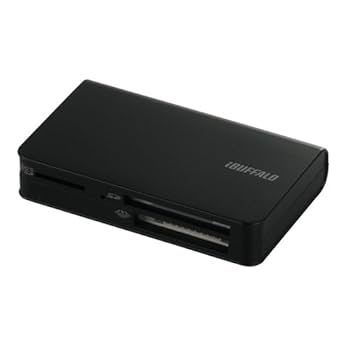 Amazon | iBUFFALO カードリーダー/ライター ブラック Black 黒