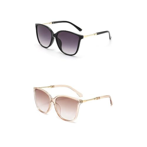 Lunettes de soleil œil de chat vintage femme retro miroir