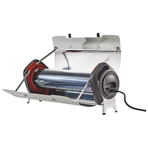 LBWF Solar Oven BBQ Grill, Portable Smokeless Camping Stove, 360° Vacuum Concentrating Heat, for Outdoor Camp Travel and Hiking, Cooking in The Sun Cover